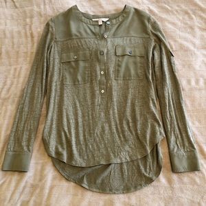 Army green long sleeve